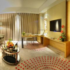 Отель Grand Mercure Jinan Sunshine Китай, Цзинань - отзывы, цены и фото номеров - забронировать отель Grand Mercure Jinan Sunshine онлайн комната для гостей фото 5