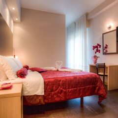 Отель Aiglon Италия, Римини - отзывы, цены и фото номеров - забронировать отель Aiglon онлайн комната для гостей фото 3