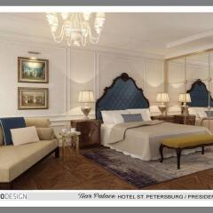 Гостиница Царский дворец 5* Стандартный номер с разными типами кроватей фото 2