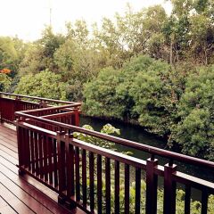 Апартаменты Sanya Lucky Island Holiday Garden Apartment балкон