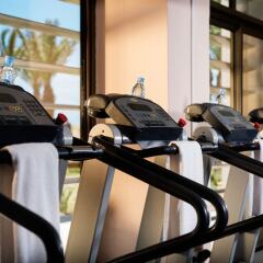 Отель Movenpick Hotel & Casino Malabata Tanger Марокко, Танжер - отзывы, цены и фото номеров - забронировать отель Movenpick Hotel & Casino Malabata Tanger онлайн фитнесс-зал фото 3