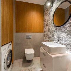 Отель YourSecondFlat Siedmiogrodzka Польша, Варшава - отзывы, цены и фото номеров - забронировать отель YourSecondFlat Siedmiogrodzka онлайн ванная