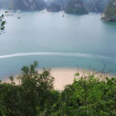 Отель Halong Dragon Cruise пляж фото 2