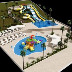 Отель Narcissos Waterpark Resort бассейн
