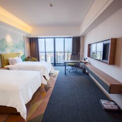 Отель Hampton By Hilton Qingyuan Qingxin комната для гостей фото 5