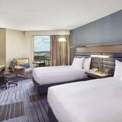 Отель Hilton Newark Airport США, Элизабет - отзывы, цены и фото номеров - забронировать отель Hilton Newark Airport онлайн комната для гостей фото 2