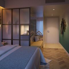 Отель Indigo Dresden - Wettiner Platz Германия, Дрезден - отзывы, цены и фото номеров - забронировать отель Indigo Dresden - Wettiner Platz онлайн комната для гостей