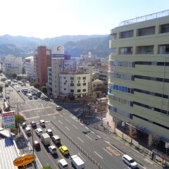 Отель Nishitetsu Resort Inn Beppu Беппу балкон