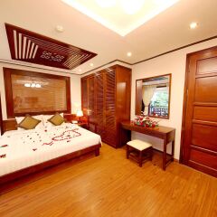 Hanoi Nostalgia Hotel And Spa Ханой комната для гостей фото 3