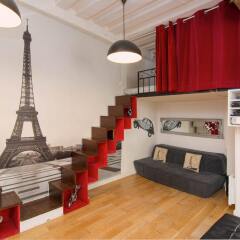 Отель BP Apartments - Charming Louvre Франция, Париж - отзывы, цены и фото номеров - забронировать отель BP Apartments - Charming Louvre онлайн интерьер отеля