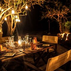 Отель Yala Safari Camping питание