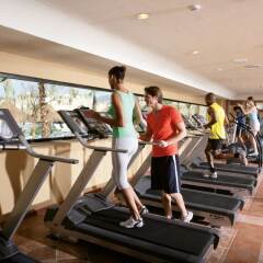 Отель Riu Santa Fe All Inclusive Мексика, Кабо-Сан-Лукас - отзывы, цены и фото номеров - забронировать отель Riu Santa Fe All Inclusive онлайн фитнесс-зал фото 2