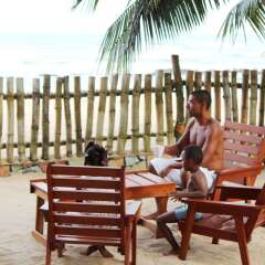 Отель Ayikoo Beach House пляж фото 2