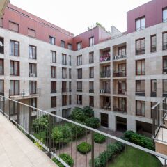 Апартаменты Avantgarde Apartments балкон