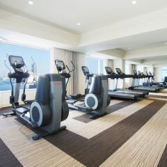 Отель Intercontinental Tokyo Bay Токио фитнесс-зал