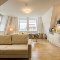 Отель Vienna Grand Apartments CITY Австрия, Вена - отзывы, цены и фото номеров - забронировать отель Vienna Grand Apartments CITY онлайн комната для гостей фото 3