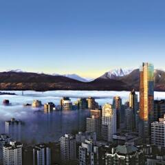 Отель Shangri-La Hotel Vancouver Канада, Ванкувер - отзывы, цены и фото номеров - забронировать отель Shangri-La Hotel Vancouver онлайн приотельная территория