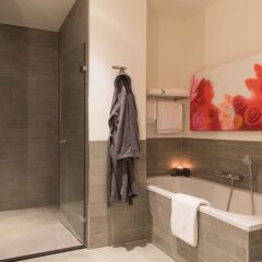 Отель Htel Serviced Apartments Amsterdam Нидерланды, Амстердам - отзывы, цены и фото номеров - забронировать отель Htel Serviced Apartments Amsterdam онлайн ванная фото 2