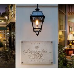 Отель Hôtel Duc De St-Simon гостиничный бар