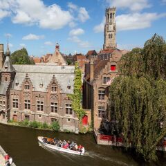 Отель De Tuilerieën - Small Luxury Hotels of the World Бельгия, Брюгге - отзывы, цены и фото номеров - забронировать отель De Tuilerieën - Small Luxury Hotels of the World онлайн приотельная территория фото 2