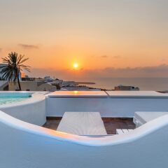 Отель Tramonto Secret Villas Греция, Остров Санторини - отзывы, цены и фото номеров - забронировать отель Tramonto Secret Villas онлайн бассейн