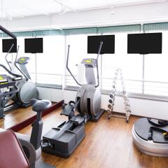 Отель Novotel Suites Hannover фитнесс-зал