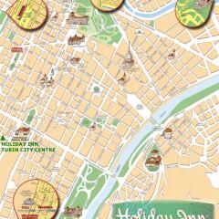 Отель Holiday Inn Turin City Centre спортивное сооружение