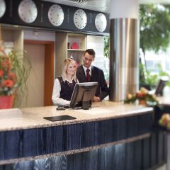 Moevenpick Hotel Nuernberg Airport интерьер отеля