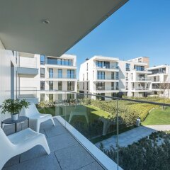 Апартаменты Sunrise Apartments Сопот балкон