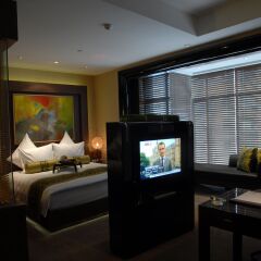 Отель Pudi Boutique Hotel Fuxing Park Shanghai Китай, Шанхай - отзывы, цены и фото номеров - забронировать отель Pudi Boutique Hotel Fuxing Park Shanghai онлайн комната для гостей фото 2