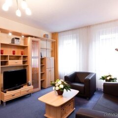 Отель Aparthotel Neumarkt Германия, Дрезден - 1 отзыв об отеле, цены и фото номеров - забронировать отель Aparthotel Neumarkt онлайн комната для гостей фото 4