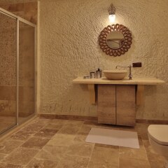 Milagre Cave Hotel - Special Class Турция, Нар - отзывы, цены и фото номеров - забронировать отель Milagre Cave Hotel - Special Class онлайн ванная