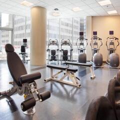 Отель Vancouver Marriott Pinnacle Downtown Hotel Канада, Ванкувер - отзывы, цены и фото номеров - забронировать отель Vancouver Marriott Pinnacle Downtown Hotel онлайн фитнесс-зал фото 2