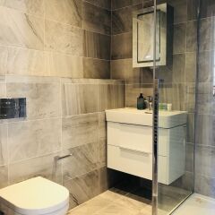 Апартаменты Spacious & Modern 2 Bed Apartment at Knightsbridge London Лондон ванная фото 2