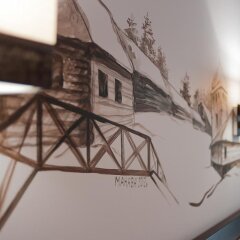 Karpatski Hotel & Restaurant интерьер отеля