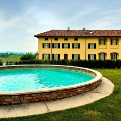 Отель Agriturismo Podere La Piazza Костиглиоле-д'Асти бассейн фото 2
