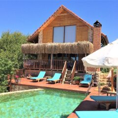 Villa Badem by Akdenizvillam Турция, Калкан - отзывы, цены и фото номеров - забронировать отель Villa Badem by Akdenizvillam онлайн бассейн фото 3