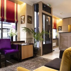 Отель Hôtel Tour Eiffel Франция, Париж - 1 отзыв об отеле, цены и фото номеров - забронировать отель Hôtel Tour Eiffel онлайн интерьер отеля