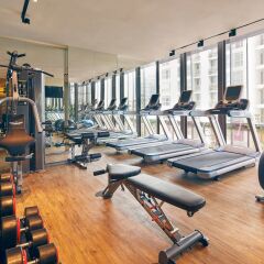 Oasia Hotel Downtown Singapore фитнесс-зал