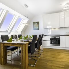 Апартаменты Abieshomes Serviced Apartments - Messe Prater в номере фото 2