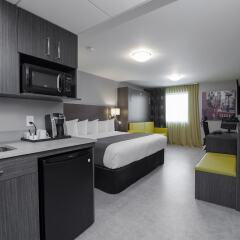 Отель Hôtel & Suites Le Dauphin Québec Канада, Квебек - отзывы, цены и фото номеров - забронировать отель Hôtel & Suites Le Dauphin Québec онлайн в номере