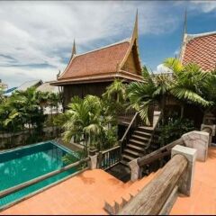 Отель Sanporn Private Pool Villa Паттайя бассейн