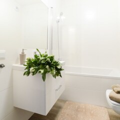 Апартаменты Comfortable Apartment in Warsaw ванная