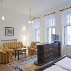 Отель EA Esplanade Apartmány Чехия, Карловы Вары - отзывы, цены и фото номеров - забронировать отель EA Esplanade Apartmány онлайн комната для гостей фото 4