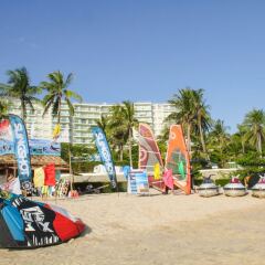 Отель Sea Links Beach Hotel Вьетнам, Фантхьет - 4 отзыва об отеле, цены и фото номеров - забронировать отель Sea Links Beach Hotel онлайн пляж фото 2