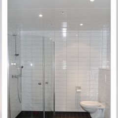 Отель Gauk Apartments Sentrum 3 Норвегия, Санднес - отзывы, цены и фото номеров - забронировать отель Gauk Apartments Sentrum 3 онлайн ванная фото 2