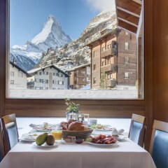 Отель Metropol & Spa Zermatt Швейцария, Церматт - отзывы, цены и фото номеров - забронировать отель Metropol & Spa Zermatt онлайн питание фото 2