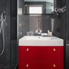 Отель Snob Hotel by Elegancia Франция, Париж - 2 отзыва об отеле, цены и фото номеров - забронировать отель Snob Hotel by Elegancia онлайн ванная фото 2