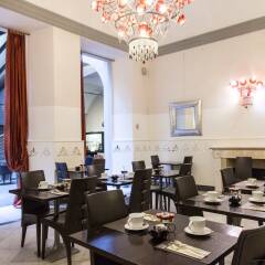 Отель Borghese Palace Art Hotel Италия, Флоренция - 1 отзыв об отеле, цены и фото номеров - забронировать отель Borghese Palace Art Hotel онлайн питание