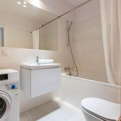 Отель P&O Apartments SOHO Factory Польша, Варшава - отзывы, цены и фото номеров - забронировать отель P&O Apartments SOHO Factory онлайн ванная